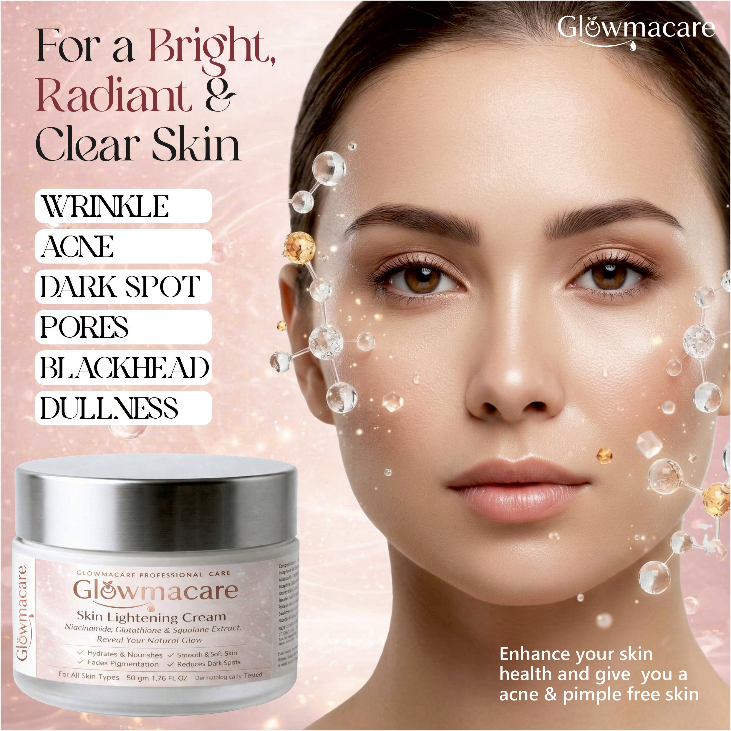 GlowmaCare Acne Clear Gel